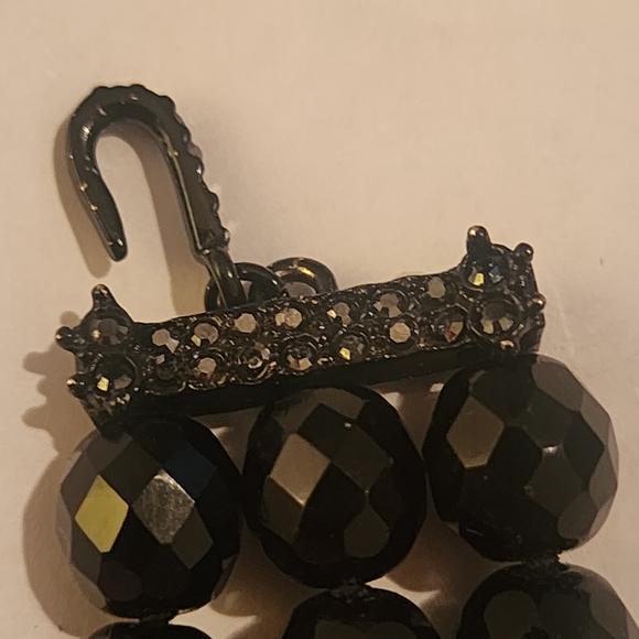 Antique French Jet Glass Mourning Necklace - Picture 3 of 3